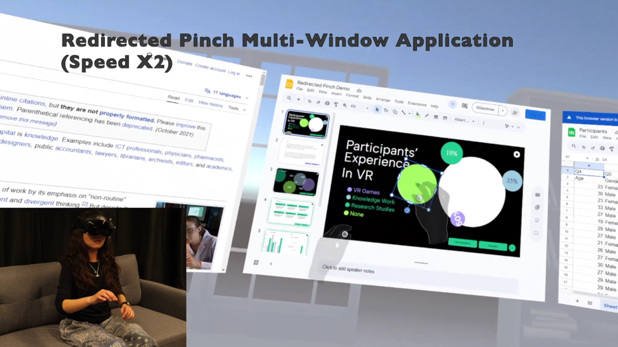 Redirected Pinch